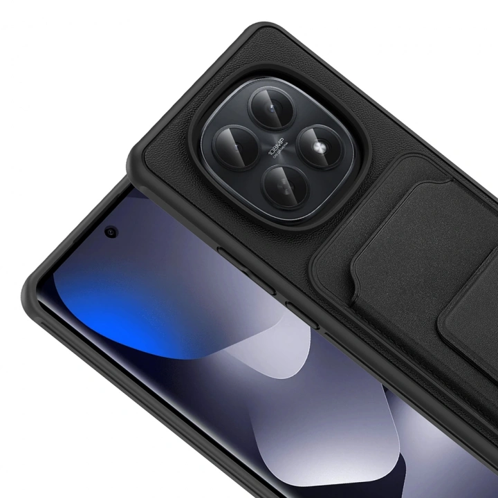 Xiaomi Redmi Note 15 5G Kılıf Kartlıklı TPU Redclick Bikart Kapak