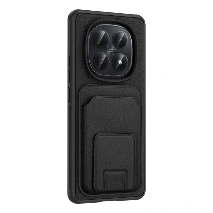 Xiaomi Redmi Note 15 5G Kılıf Kartlıklı TPU Redclick Bikart Kapak