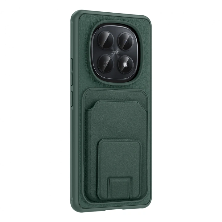 Xiaomi Redmi Note 15 5G Kılıf Kartlıklı TPU Redclick Bikart Kapak