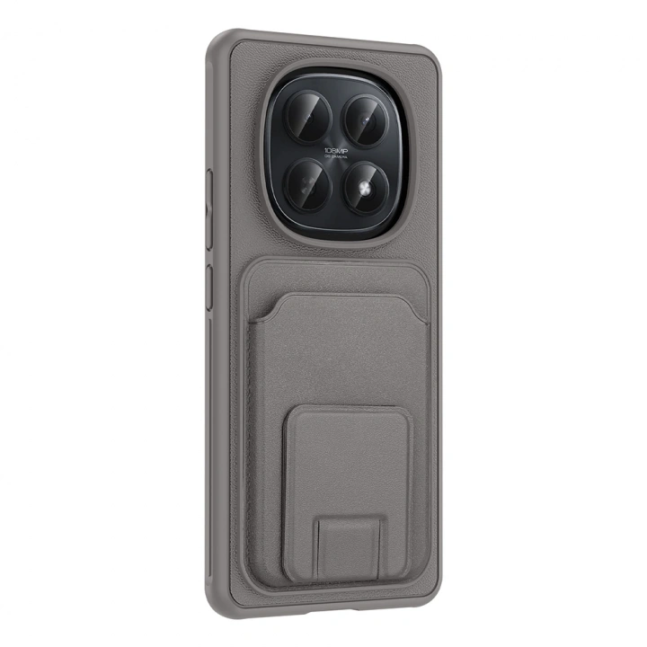 Xiaomi Redmi Note 15 5G Kılıf Kartlıklı TPU Redclick Bikart Kapak