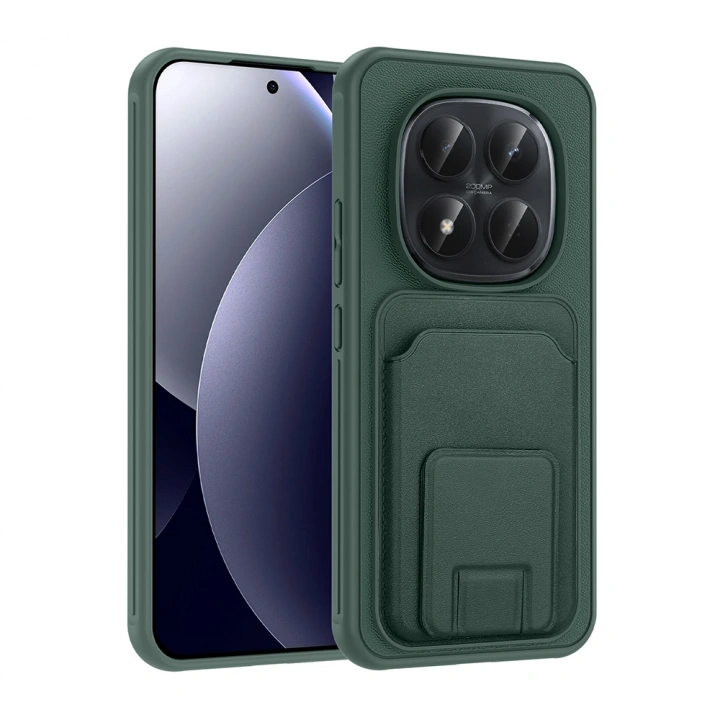 Xiaomi Redmi Note 15 Pro Kılıf Kartlıklı TPU Redclick Bikart Kapak