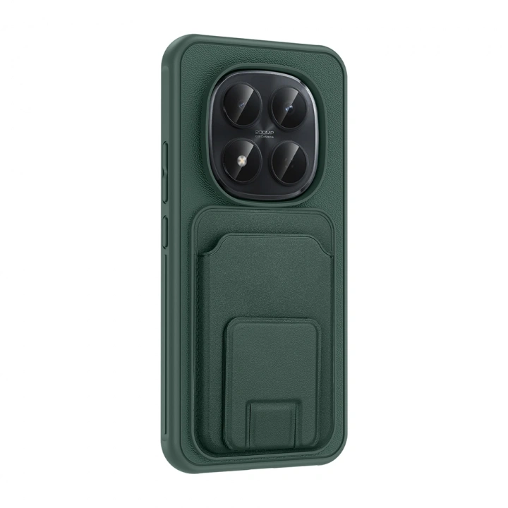 Xiaomi Redmi Note 15 Pro Kılıf Kartlıklı TPU Redclick Bikart Kapak