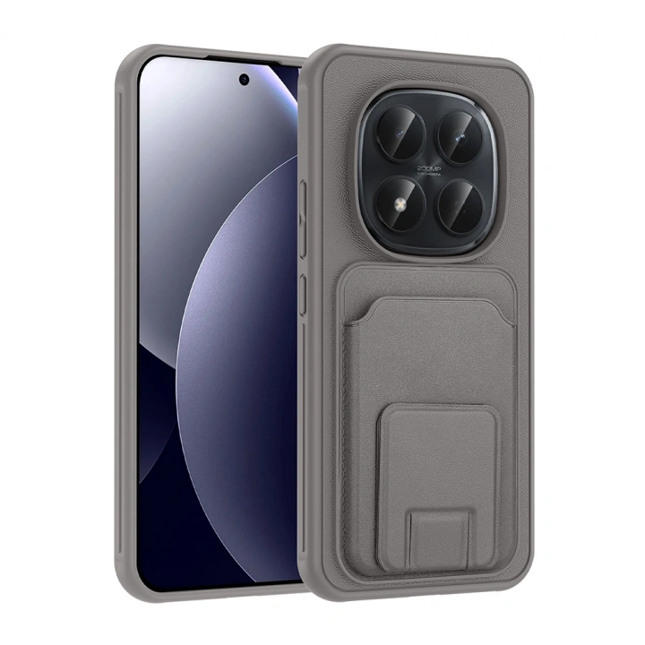 Xiaomi Redmi Note 15 Pro Plus Kılıf Kartlıklı TPU Redclick Bikart Kapak