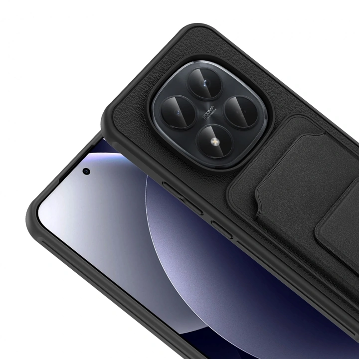 Xiaomi Redmi Note 15 Pro Plus Kılıf Kartlıklı TPU Redclick Bikart Kapak