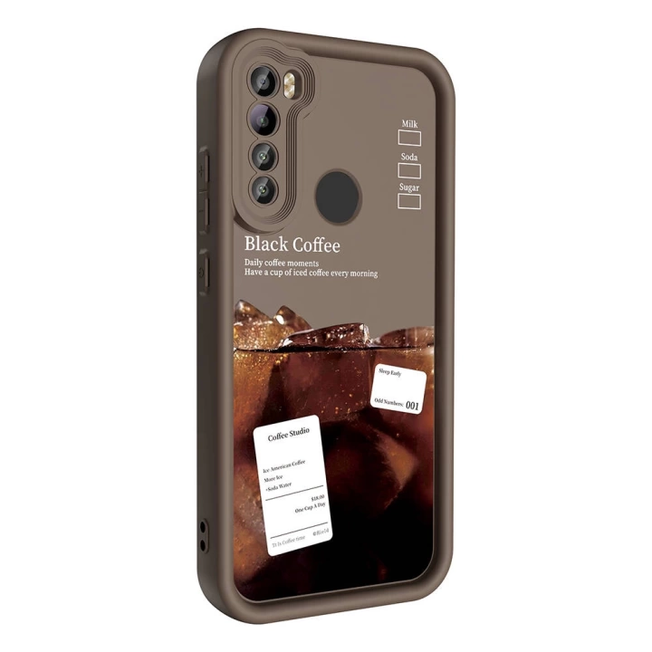 Xiaomi Redmi Note 8 Kılıf Kamera Korumalı Baskılı Arka Yüzey Redclick Klas Kapak