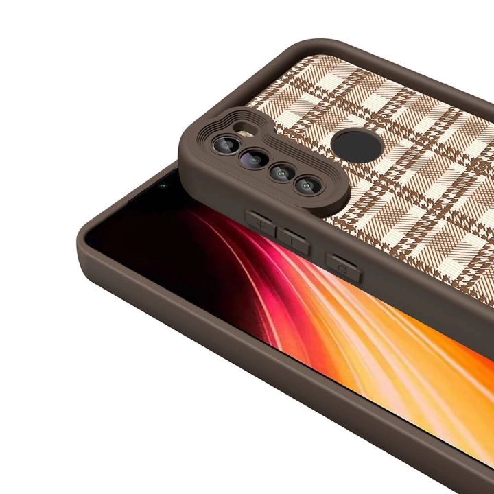 Xiaomi Redmi Note 8 Kılıf Kamera Korumalı Baskılı Arka Yüzey Redclick Klas Kapak