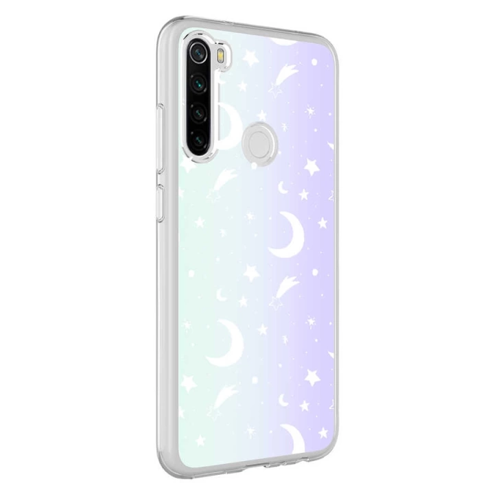 Xiaomi Redmi Note 8 Kılıf Redclick M-blue Desenli Kapak