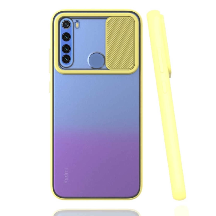 Xiaomi Redmi Note 8 Kılıf Redclick Lensi Kapak