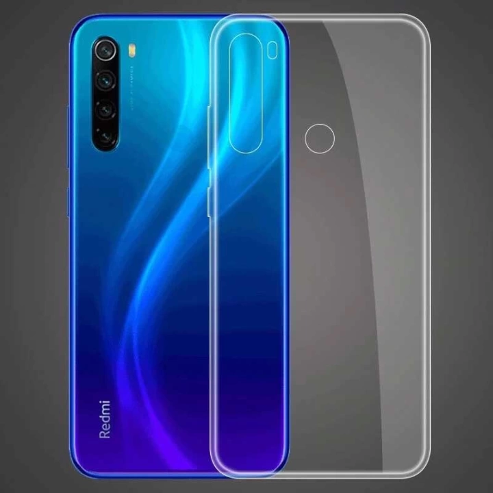 Xiaomi Redmi Note 8 Kılıf Redclick Süper Silikon Kapak