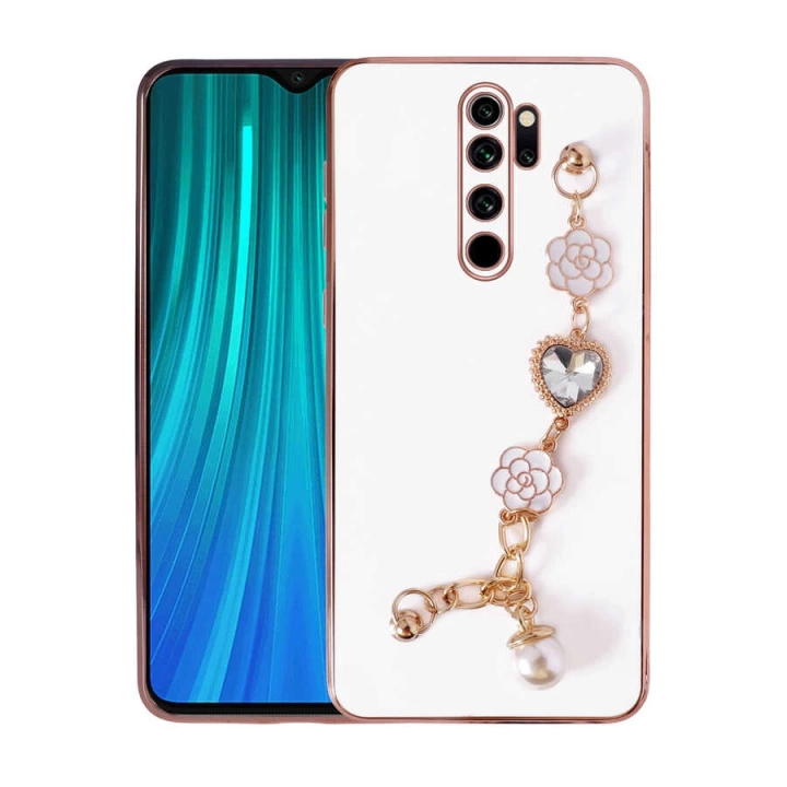 Xiaomi Redmi Note 8 Pro Kılıf El Tutamaçlı Kamera Korumalı Redclick Taka Silikon Kapak