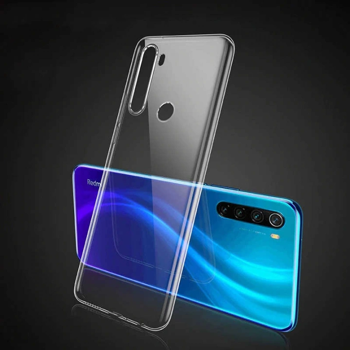 Xiaomi Redmi Note 8t Kılıf Redclick Süper Silikon Kapak