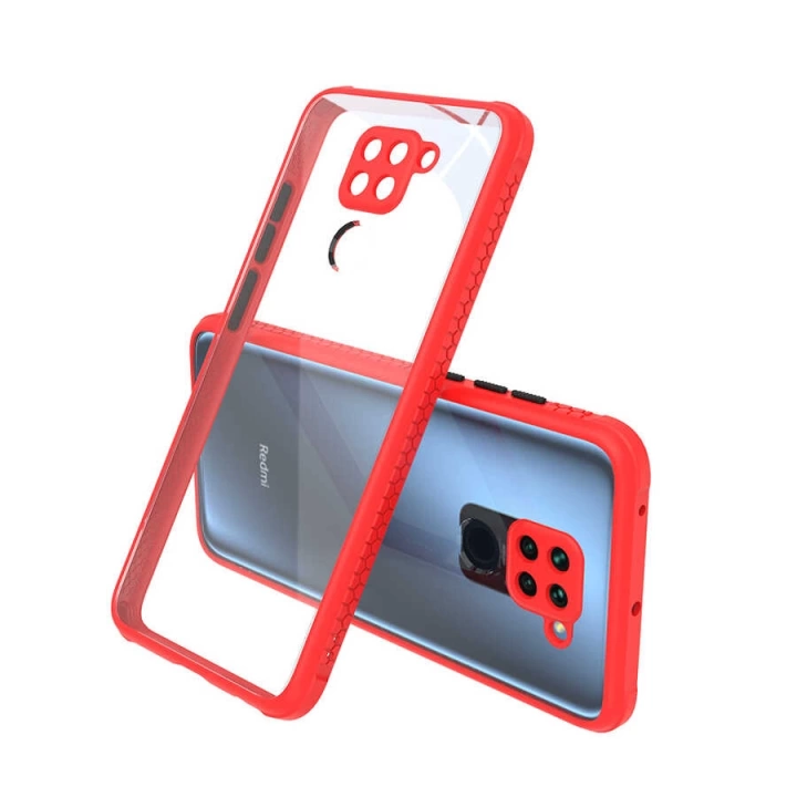 Xiaomi Redmi Note 9 Kılıf ​​redclick Kaff Kapak
