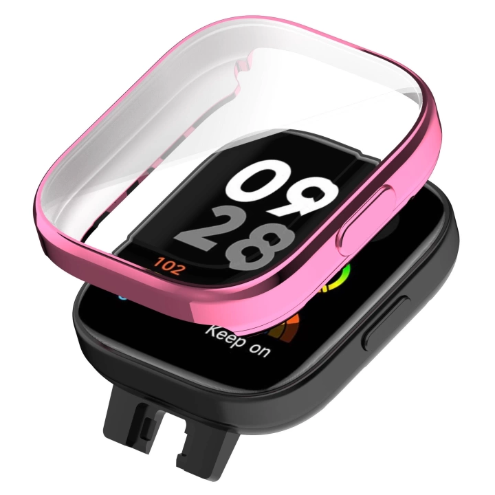 Xiaomi Redmi Watch 3 360 Derece Korumalı Kasa ve Ekran Koruyucu Redclick Watch Gard 30
