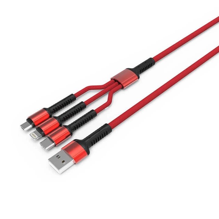 Redclick Lc93 3 İn 1 Usb Kablo