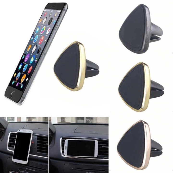 Redclick Magnetic Air Vent Araç Telefon Tutucu Turuncu Vakumlu