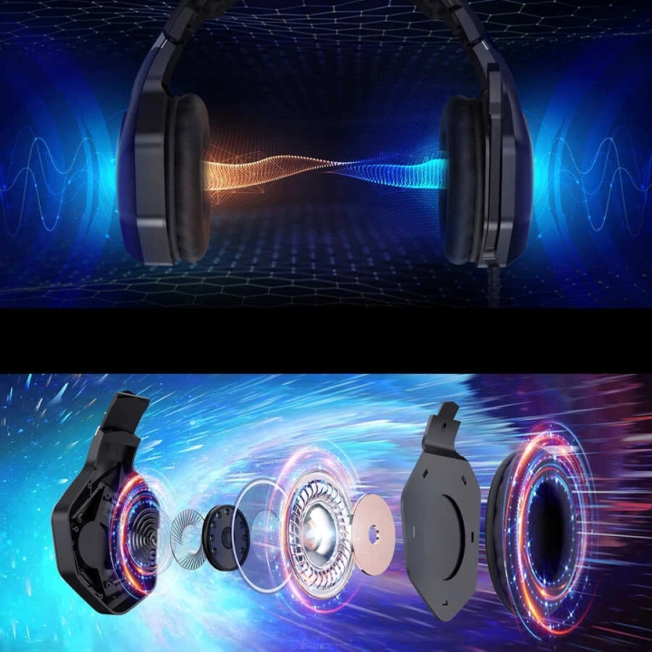 Redclick Onikuma K10 Pro Rgb Oyuncu Kulaklığı 3.5mm