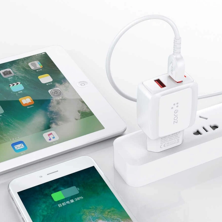 Redclick Vest Serisi V2 Micro 2 İn 1 Şarj Seti