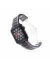 ​​​apple Watch Ultra 49mm Kordon Mat Seramik Metal Strap Kayış