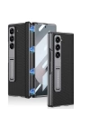 ​Galaxy Z Fold 6 Kılıf Deri Kalem Bölmeli Standlı Redclick Kıpta Premium Kılıf
