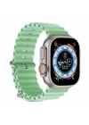 Apple Watch 10 Serisi 46mm Redclick Krd-75 Terletmez Dalgalı Tasarım Silikon Kordon