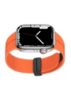 Apple Watch 10 Serisi 46mm Redclick KRD-84 Silikon Modern Tasarım Kordon