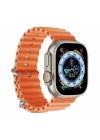 Apple Watch 10 Serisi 46mm Redclick Krd-75 Terletmez Dalgalı Tasarım Silikon Kordon