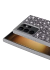 Galaxy S24 Ultra Kılıf Parlak Taşlı Tasarım Redclick Pırlanta Görünüm Kapak