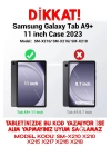 Galaxy Tab A9 Plus X210 11 inç Kılıf Redclick Premium Kalem Bölmeli Dönebilen Standlı Kılıf
