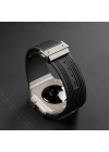 Apple Watch 7 8 42 44 45mm Redclick KRD-113 Spor Görünümlü Silikon Kordon