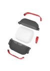 Air pods 3. Nesil Redclick Outdoor 34 Kİlit Tuşlu Darbelere Karşı Dayanıklı Kılıf
