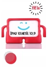 Apple iPad 10.9 2022 10.Nesil Ekran Koruyucu Hediye Çocuklar İçin Tablet Kılıfı