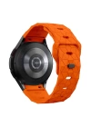 Galaxy Watch 4 5 6 Pro Redclick KRD-116 20mm Futbol Desenli Spor Tasarımlı Silikon Kordon