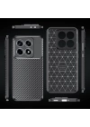 Xiaomi 14T Kılıf Redclick Negro Karbon Görünüm Silikon Kapak