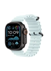 Apple Watch Ultra 2 49mm Redclick Krd-75 Terletmez Dalgalı Tasarım Silikon Kordon