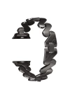 ​​​Apple Watch 10 Serisi 46mm Uyumlu Kordon Krd-80 Metal Bilezik Strap Kayış