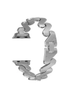 ​​​Apple Watch 10 Serisi 46mm Uyumlu Kordon Krd-80 Metal Bilezik Strap Kayış