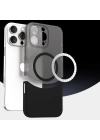 Apple iPhone 16 Pro Max Kılıf M-Safe Şarj Özellikli Mıknatıslı Redclick Duble Kapak