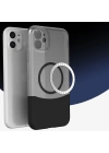 Apple iPhone 11 Kılıf M-Safe Şarj Özellikli Mıknatıslı Redclick Duble Kapak