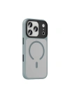Apple iPhone 17 Pro Kılıf Mat Arka Yüzey Wireless Şarj Özellikli Redclick Flet M-safe Kapak