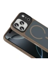 Apple iPhone 17 Pro Kılıf Mat Arka Yüzey Wireless Şarj Özellikli Redclick Flet M-safe Kapak