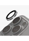 Apple iPhone 17 Pro Max Redclick CL-12 Premium Safir Parmak İzi Bırakmayan Anti-Reflective Kamera Lens Koruyucu