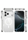Apple iPhone 17 Pro Max Kılıf Redclick M-safe Şarj Özellikli T-Max M-safe Kapak