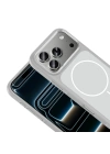 Apple iPhone 17 Pro Max Kılıf M-Safe Şarj Özellikli Metal Kamera Çerçeveli Redclick Sanremo Silikon Kapak
