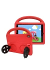 Apple İpad Pro 10.5 (7.nesil) Redclick Wheel Car Tekerlek Standlı Tablet Eva Silikon Kılıf