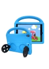 Apple İpad Pro 10.5 (7.nesil) Redclick Wheel Car Tekerlek Standlı Tablet Eva Silikon Kılıf