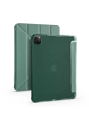 Apple İpad Pro 12.9 2021 (5.nesil) Kılıf Redclick Tri Folding Kalem Bölmeli Standlı Kılıf