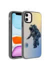 Apple iPhone 11 Kılıf Desenli Redclick Dragon Sert Kapak