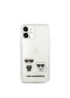 Apple iPhone 11 Kılıf Karl Lagerfeld Sert TPU K&C Dizayn Kapak