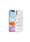Apple iPhone 11 Kılıf M-Safe Şarj Özellikli Şeffaf Redclick Folk Sert Kapak