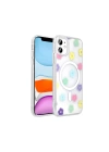 Apple iPhone 11 Kılıf M-Safe Şarj Özellikli Şeffaf Redclick Folk Sert Kapak